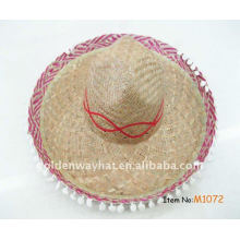 Chapeaux de paille mexicains promotionnels